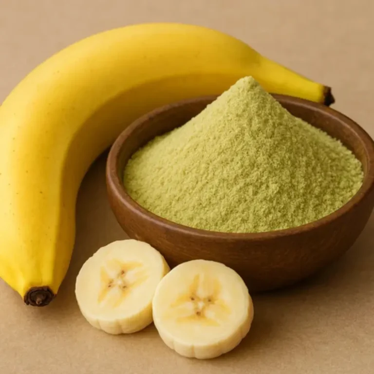 Dehydrated banana powder